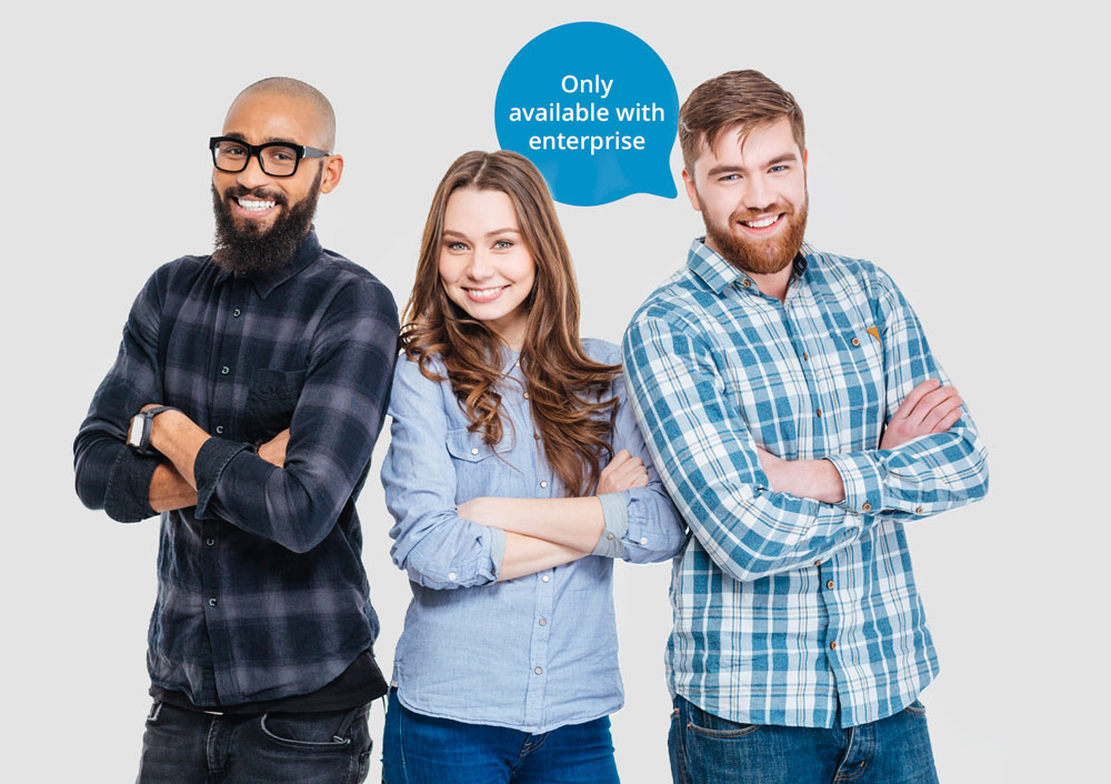 Only available with enterprise